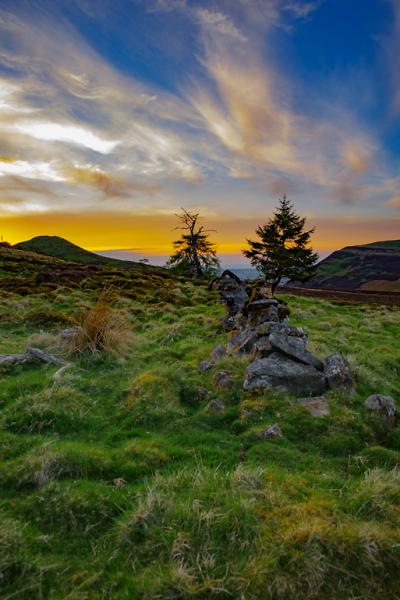 A Walk in the Lomonds at Sunset