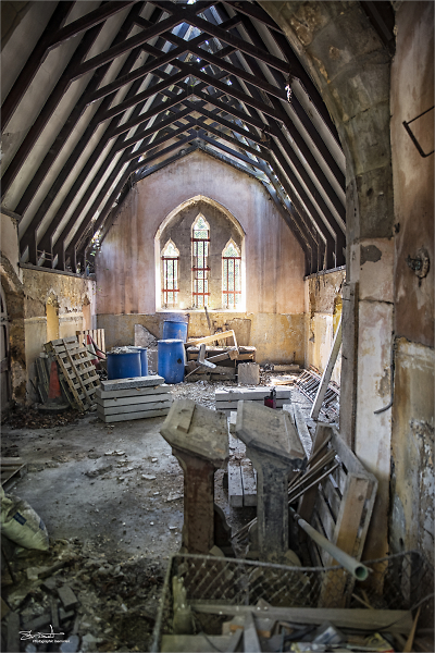 Chapel in ruin....