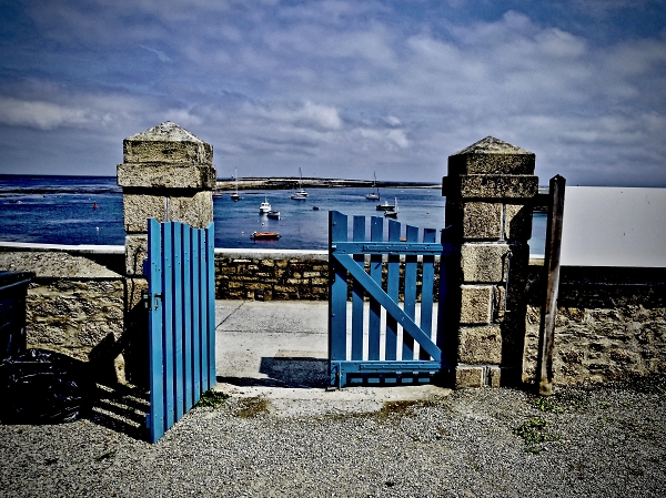 A gate.