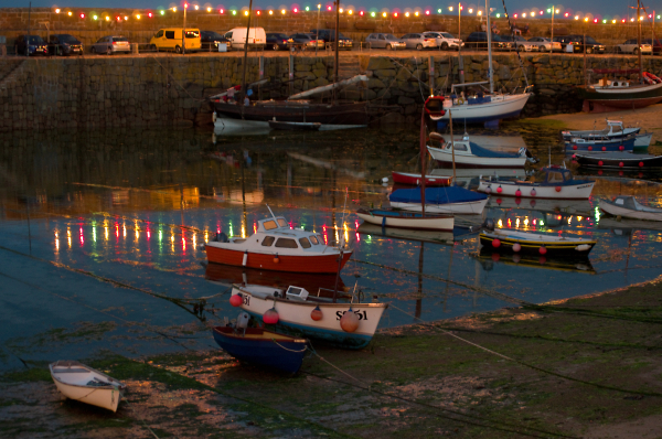 Late Evening in Mousehole Harbour