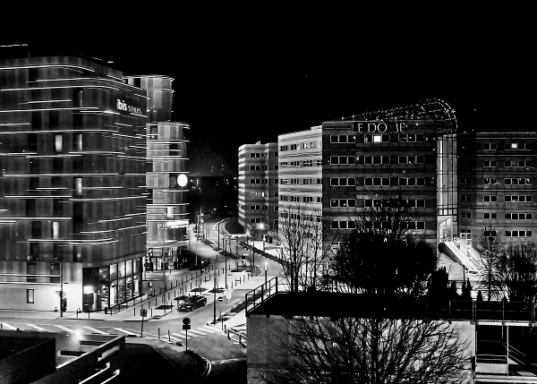 From a hotel window
