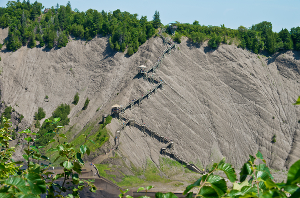 A walk at Mont Sainte-Anne