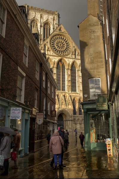 Dark Sky behind the Minster