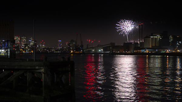 Docklands firework