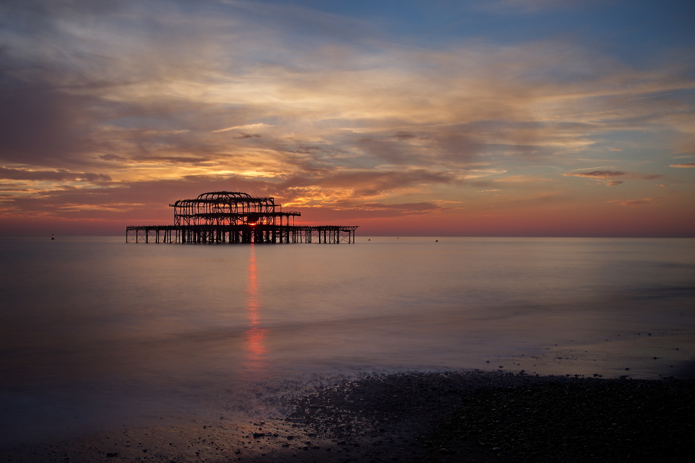 West Pier - sunset