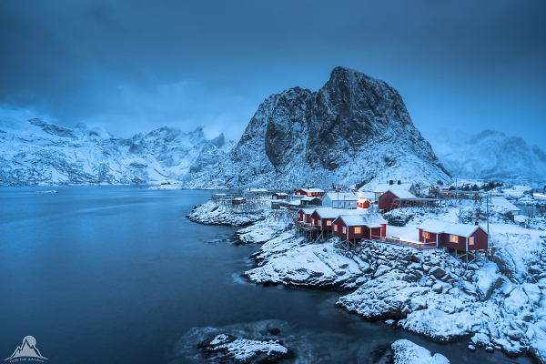 Mystic Blue Hour, Lofoten, Norway