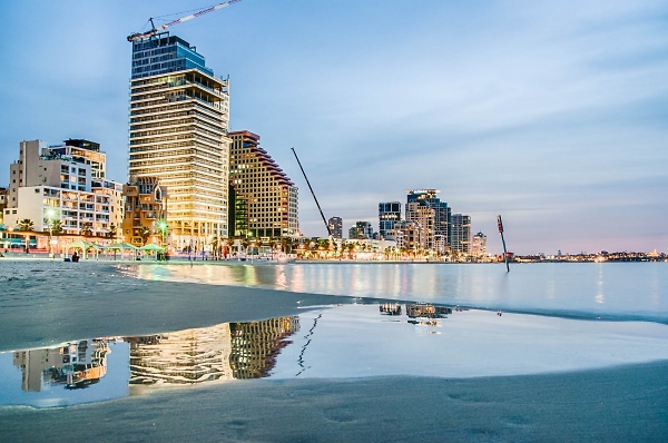 Sundown on Tel Aviv