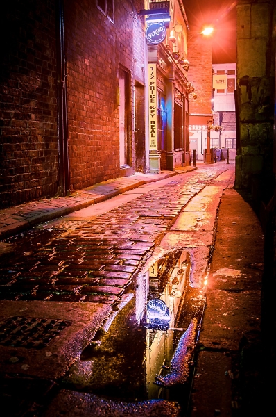 A reflective night out