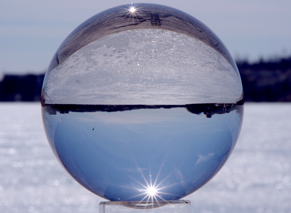 Through a Lens Ball