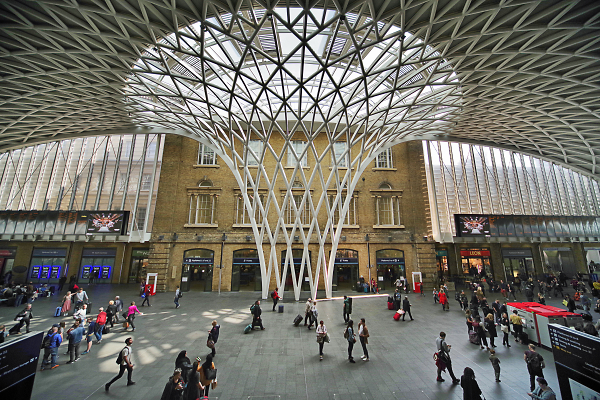 Kings Cross station concourse