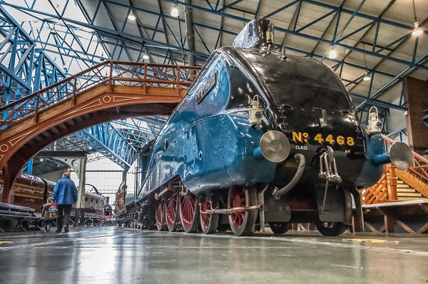Mallard at the National Railway Museum.
