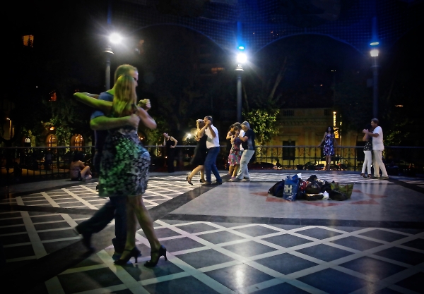 Buenos Aires, Friday night tango.