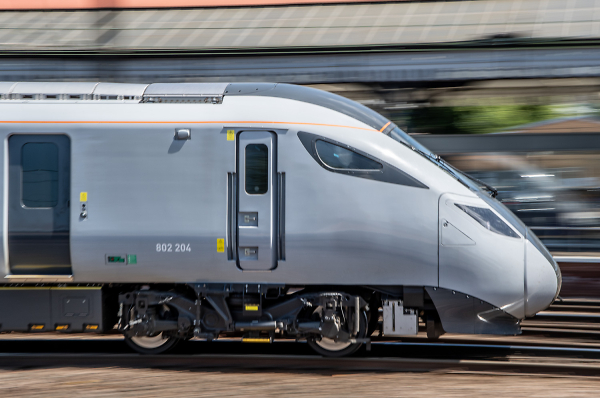Test Train at speed.