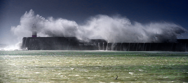 Rough Sea at Newhaven