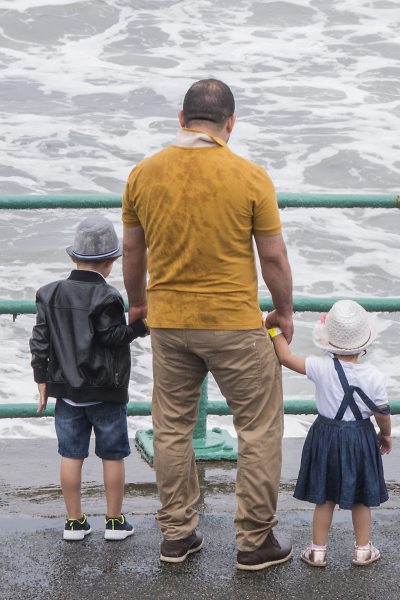 waiting for the waves