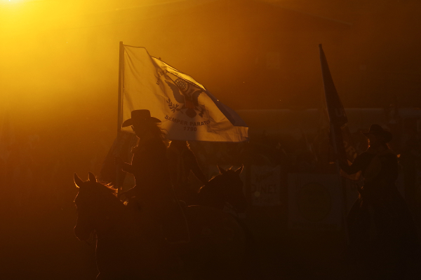 Golden Hour At The Rodeo