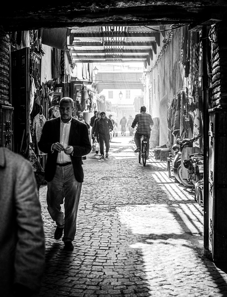 Sunbeams in Marrakech