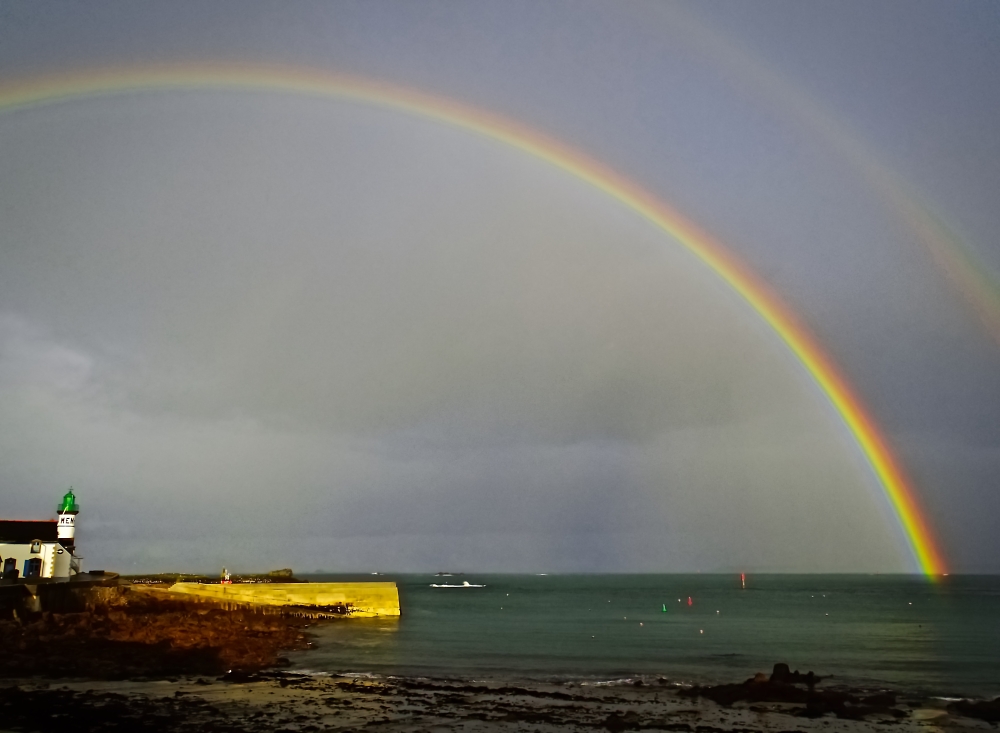 What else? If not a rainbow Or two