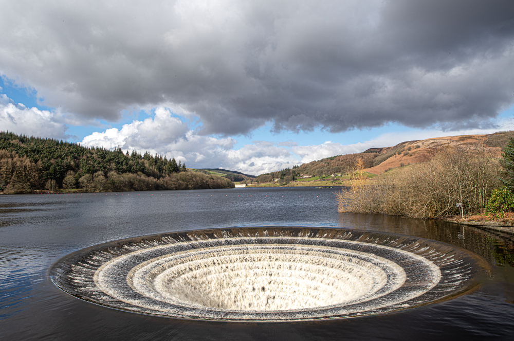 Plughole at Ladybower Reservoir