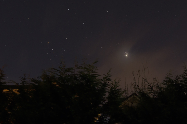 Planet Venus & Pleiades conjunction
