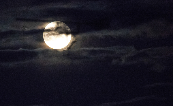 Cloud over the Moon