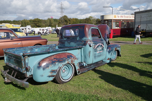 A  very nice GMC pick up truck