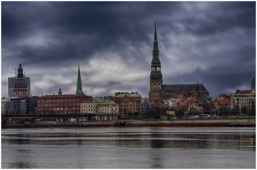 Riga in december.