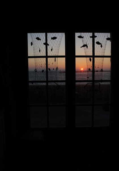 Dark sunrise