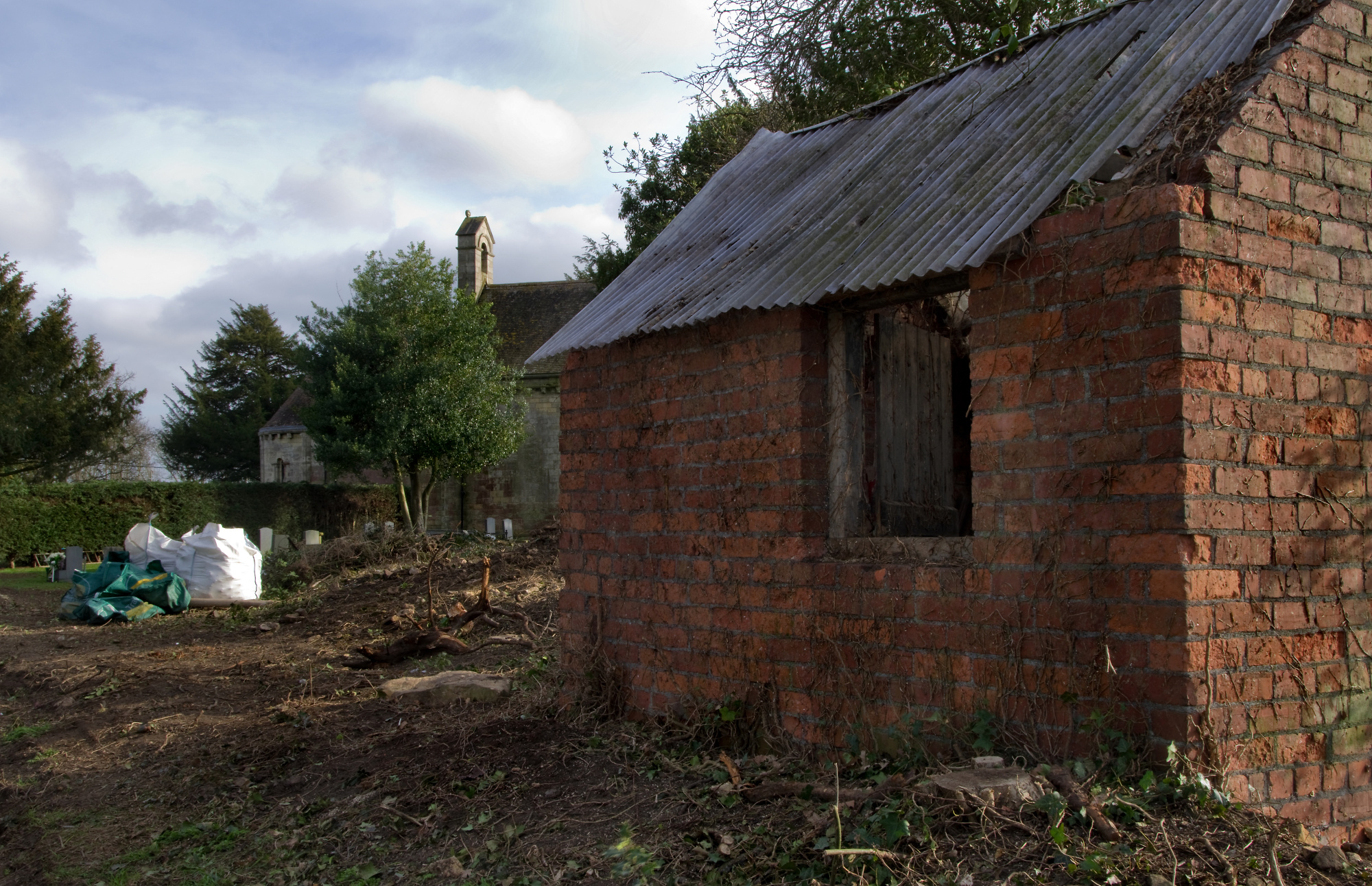 The clearance of the Chapel of All Saints - Steetley