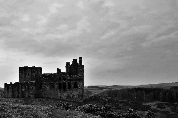 Crichton Castle Ruin