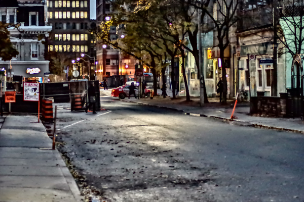 Seven Night People Out and About