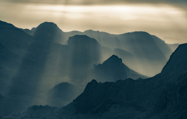THE LAND OF MOUNTAINS