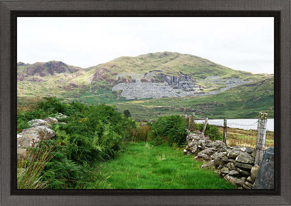 The 'Road' to the slate quarry