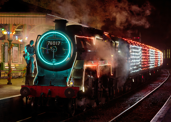 Steam Illuminations at Ropley