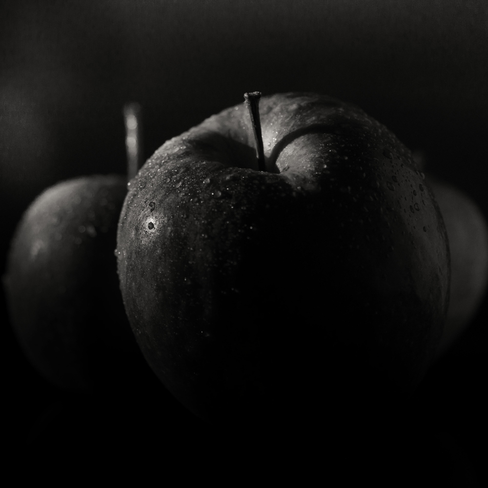 Apples - low key.