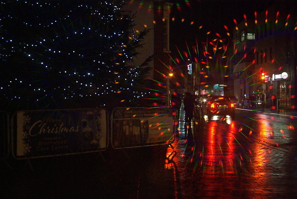 Brentwood HIgh Street Christmas Lights  ( with a Little Help! )