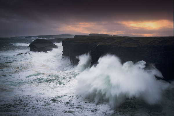 Cliffs of Kilkee,Ireland