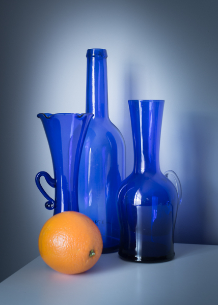 Three Blues and one Orange.