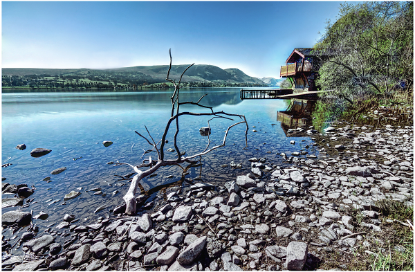 The Lakes.. The Duke Of Portland Boathouse, Pooley Bridge, Ullswater.