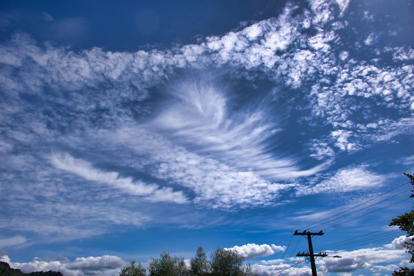 Fallstreak hole