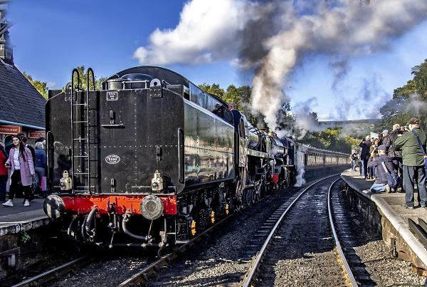 Steam at the double