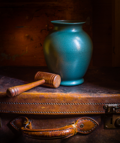 The Blue Vase.