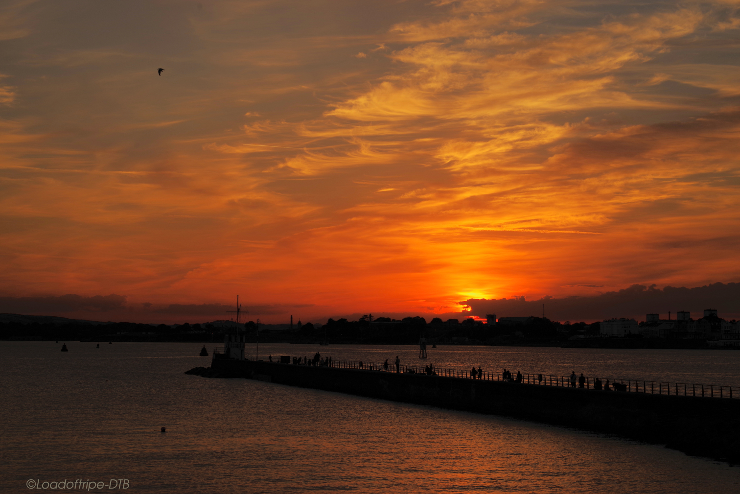 Sunset viewed from Mountbatten.