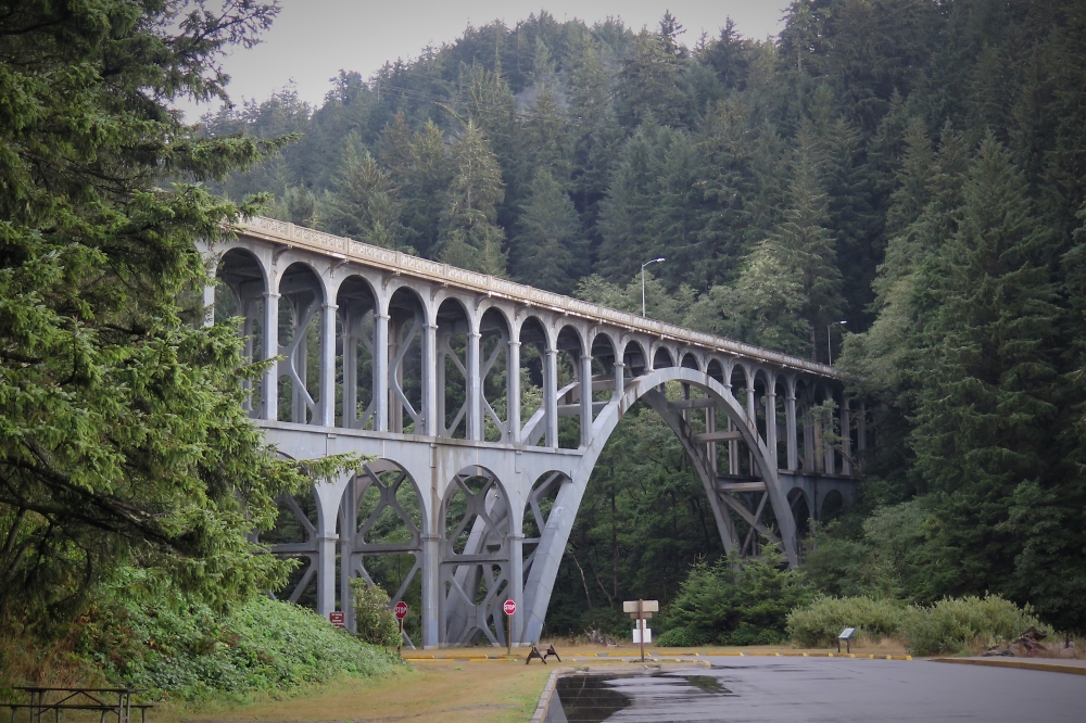 Bridge on the Oregon coast