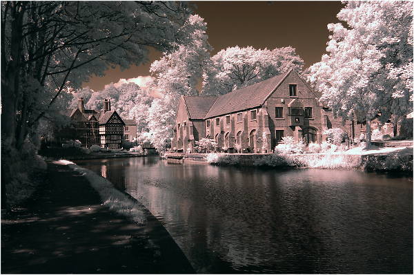 Worsley Canal Basin IR - False Colour