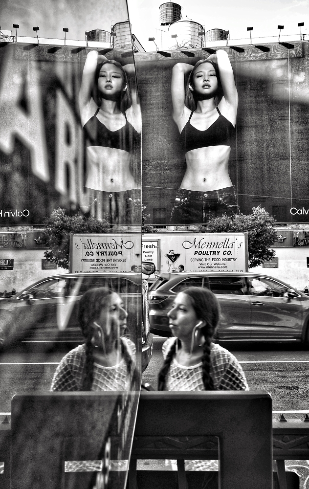 Reflection in Black and White
