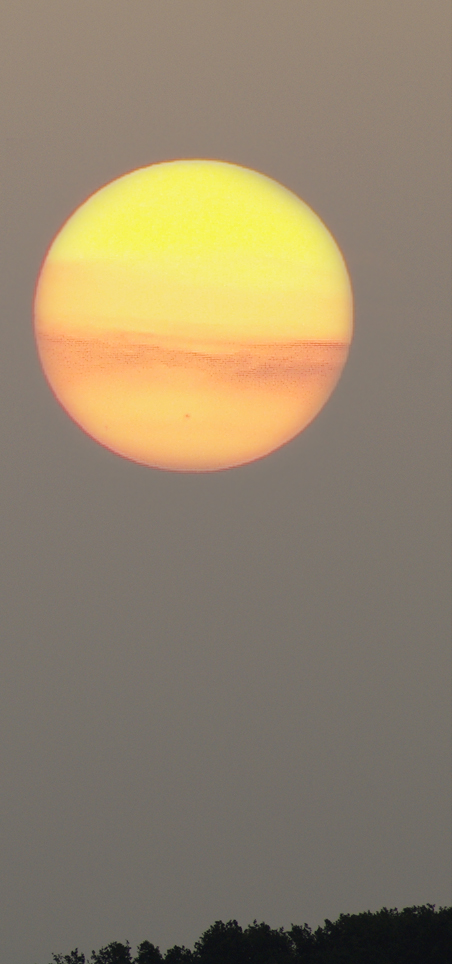 Sunrise  surprise planet!