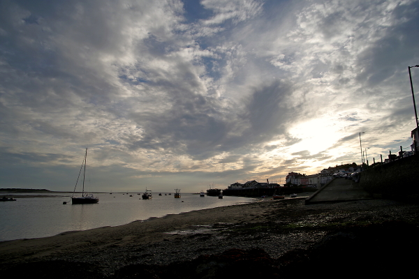 Evening low tide at Aberdovey.