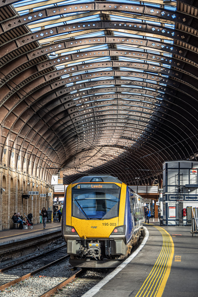 Waiting to leave York station.