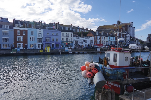 Weymouth today before the rain came.
